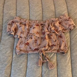 Used off the shoulder top